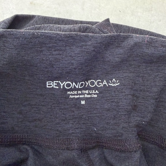 Beyond Yoga Darkest night Spacedye Midi Jogger - Picture 2 of 3